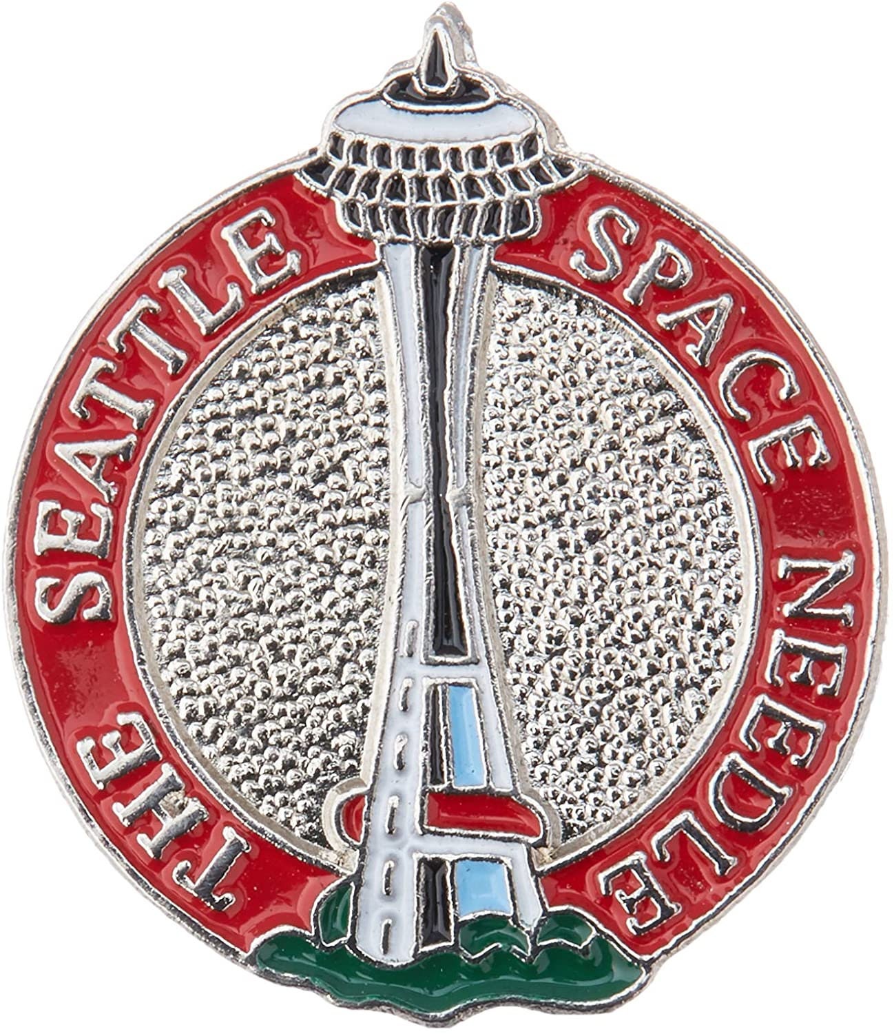 SEATTLE SPACE NEEDLE Lapel Pin - Enamel Pin for Backpack Tie Shirt Trading Button Pinback