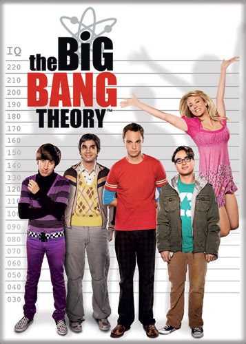 BIG BANG THEORY Cast Magnet for Refrigerators and Lockers Leonard Howard Sheldon