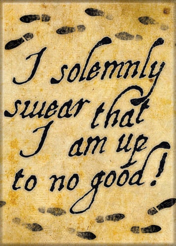 HARRY POTTER Solemnly Swear Magnet for Refrigerators and Lockers Classic Movie