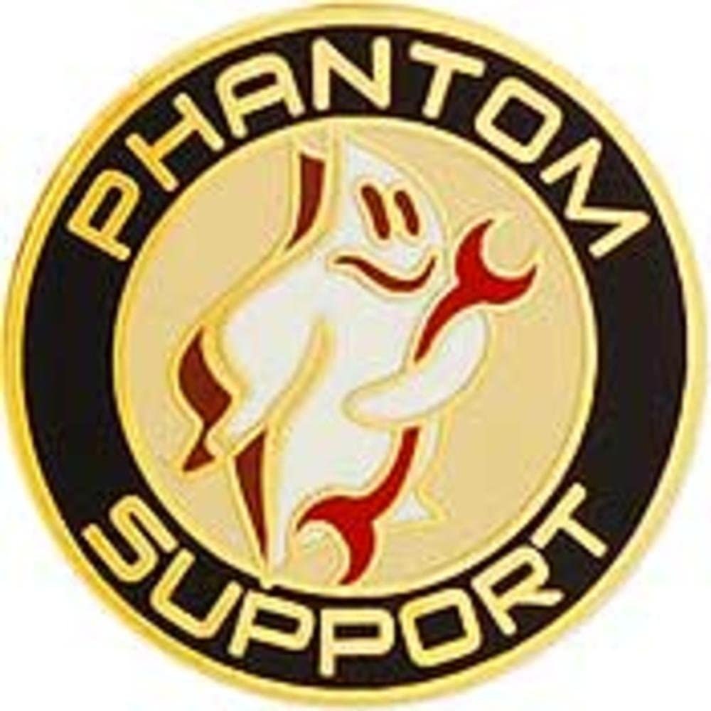US NAVY Phantom Support F-4 McDonnell Douglas Military Lapel Pin - Enamel Pin for Backpack Tie Shirt Trading Button Pinback