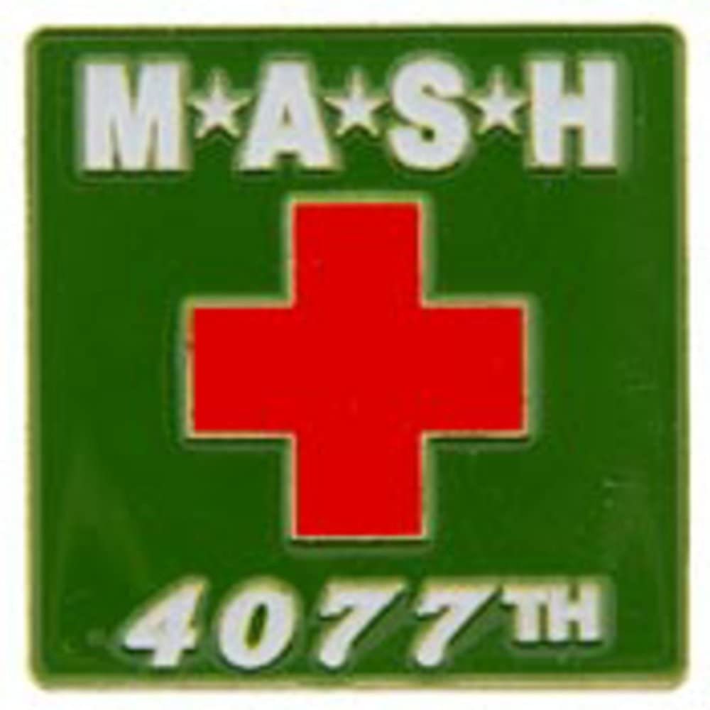 US ARMY Mash 4077th TV Series Military Lapel Pin - Enamel Pin for Backpack Tie Shirt Trading Button Pinback