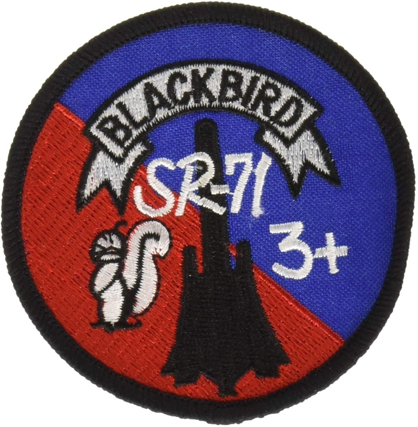 AIR FORCE Blackbird SR-71 Lockheed Usaf Military Embroidered Patch Applique