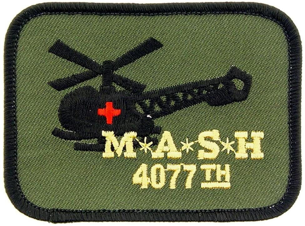 US ARMY Mash 4077th Military TV Series Embroidered Patch Applique