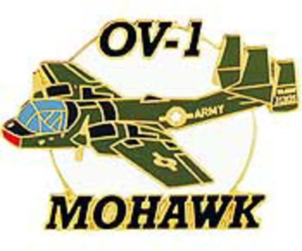 US ARMY Mohawk OV-1 Aircraft Military Lapel Pin - Enamel Pin for Backpack Tie Shirt Trading Button Pinback Craft Supply