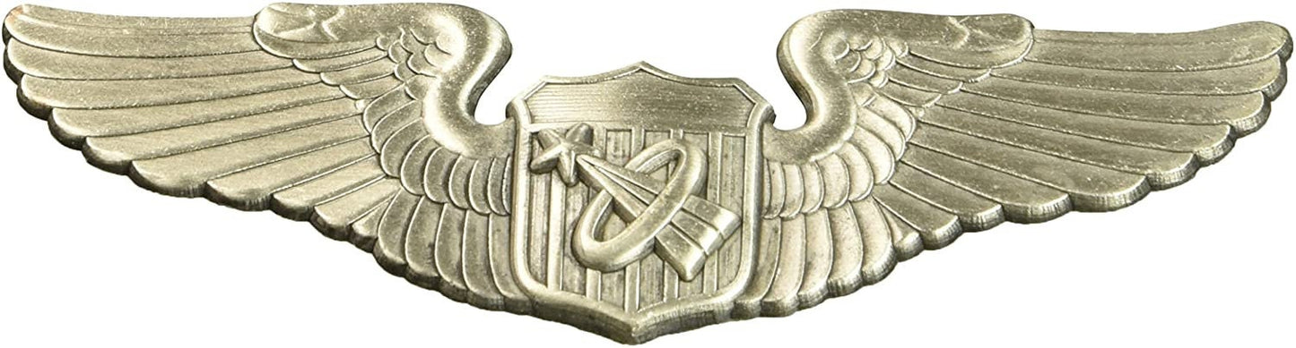 US AIR FORCE Wings Astronaut Basic Military Lapel Pin - Enamel Pin for Backpack Tie Shirt Trading Button Pinback
