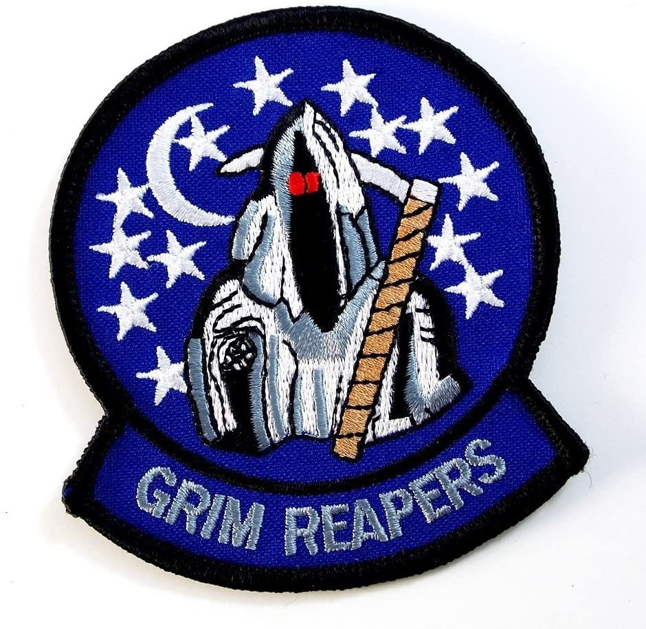 U.S. NAVY Grim Reapers Embroidered Patch Applique - USN Seals United States Military