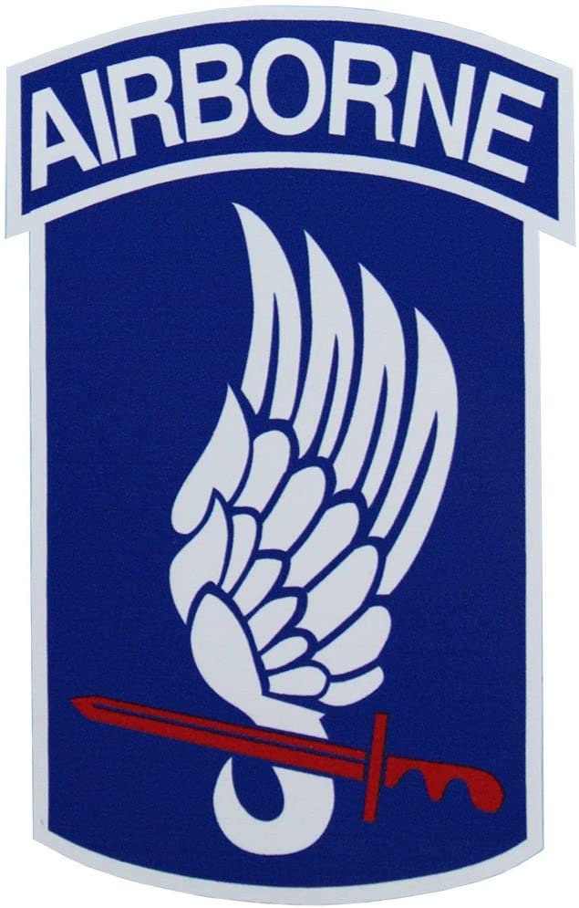 U.S. ARMY 173rd Airborne Brigade Combat Team Vinyl Decal Sticker - United States ARMY Military For Car Truck Window Craft Supply