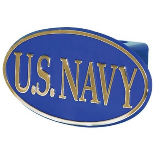 U.S. NAVY Hitch Cover - Tow Trailer Hitch Cover Plug Truck Receiver - United States Navy USN