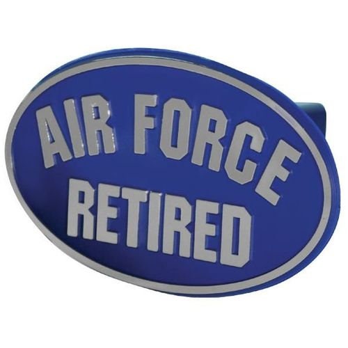 U.S. AIR FORCE Retired Hitch Cover - Tow Trailer Hitch Cover Plug Truck Receiver - United States Air Force Wings Logo