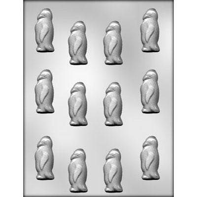 PENGUIN Chocolate Candy Mold -- Christmas Bird Holiday Animal Cute Craft Supply