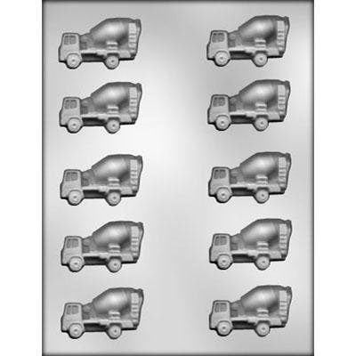 CEMENT MIXER Chocolate Candy Mold -- Concrete Truck Construction