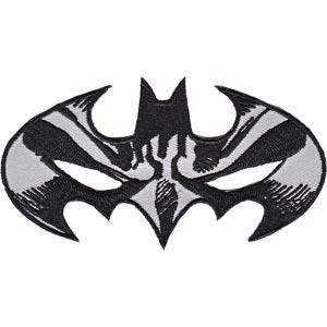 BATMAN Mask Patch - DC Comics Embroidered Patch Applique