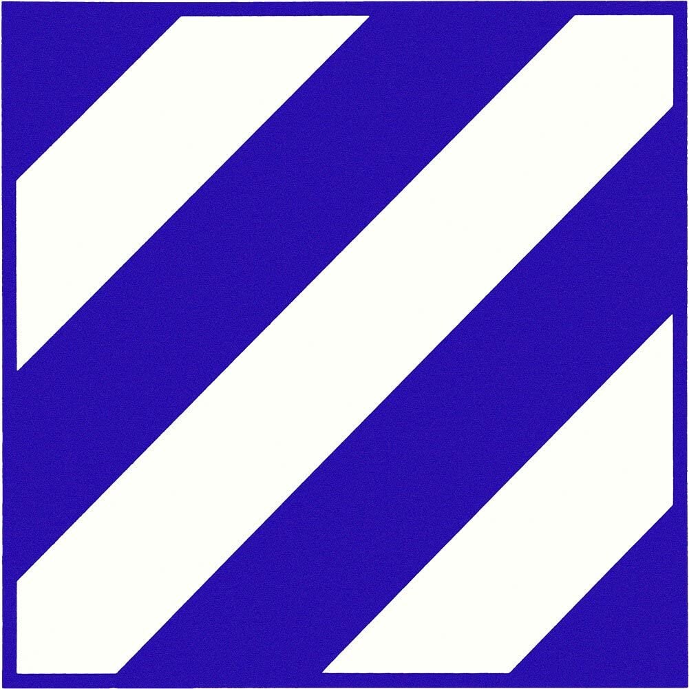 U.S. ARMY 3rd Infantry Division Clear Decal Sticker - United States ARMY Clear Decal For Car Truck Window Vehicle Military