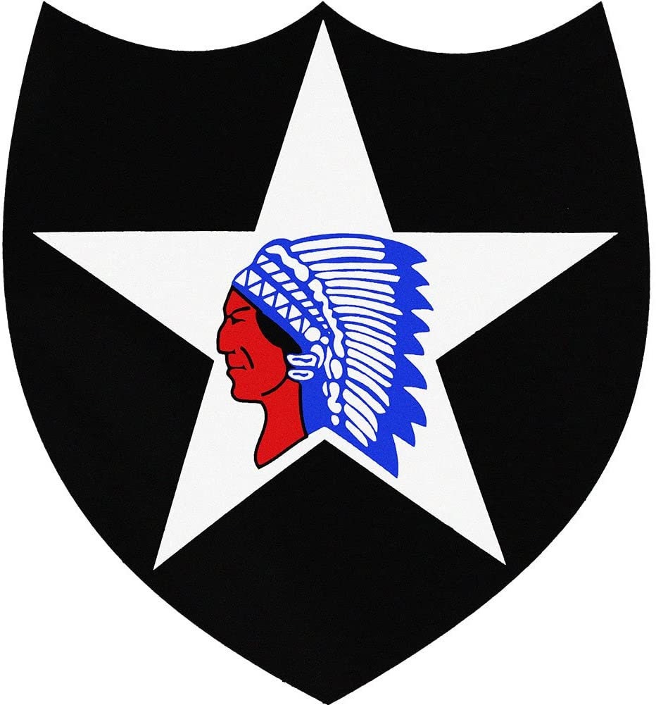 U.S. ARMY 2nd Infantry Division Clear Decal Sticker - United States ARMY Clear Decal For Car Truck Window Vehicle Military