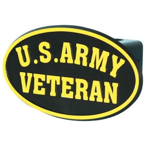U.S. ARMY Veteran Hitch Cover - Tow Trailer Hitch Cover Plug Truck Receiver - United States Army Veteran