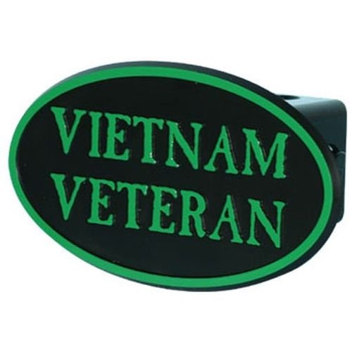 VIETNAM VETERAN Hitch Cover - Tow Trailer Hitch Cover Plug Truck Receiver - United States Military Vietnam Veteran War Vet