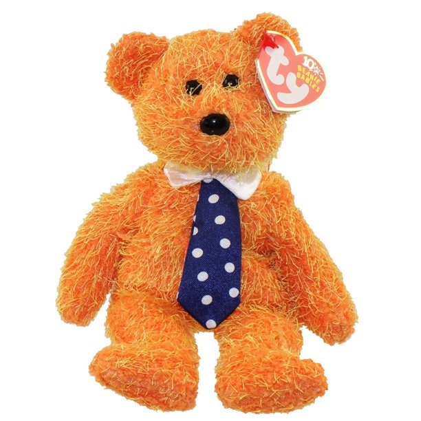PAPPA The Bear Ty Beanie Baby Retired Beanbag Plush - New with Tags