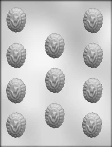 SCALLOPED TULIP Mint Chocolate Candy Mold -- Beach Sailing Boat Sailboat Sailor Nautical Ocean Craft Supply