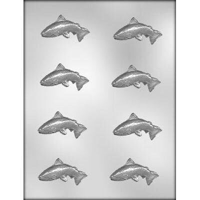RAINBOW TROUT Chocolate Candy Mold -- Fishing Fish Craft Supply