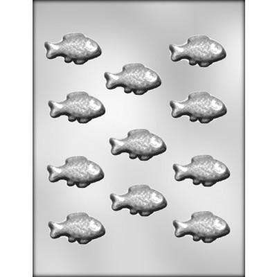 FISH 2" Chocolate Candy Mold -- Fishing Fish