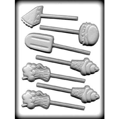 SODA FOUNTAIN TREATS Sucker Chocolate Candy Mold - Summer Treat Milk Shake Float Ice Cream