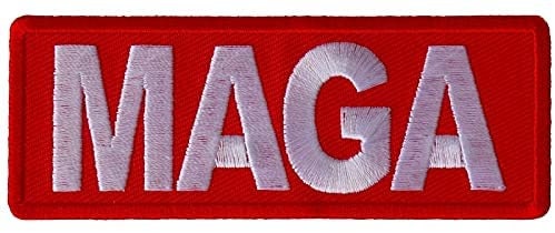 MAGA Patch Make America Great Again Trump Patch - Embroidered Iron on Patch