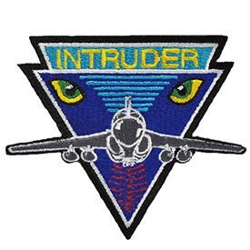 U.S. NAVY Intruder A-6 Embroidered Patch Applique - USN Navy United States Military