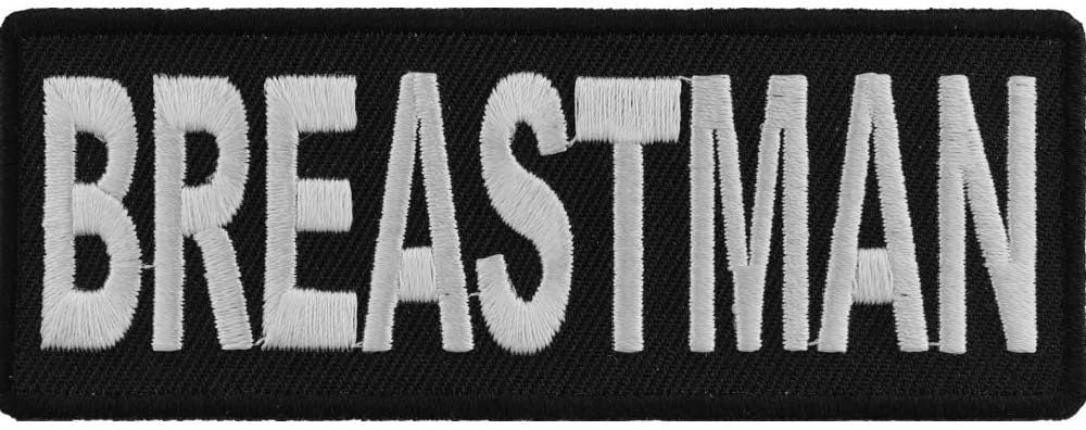 Breastman Patch - Funny Embroidered Patch Appliqué Craft Supply