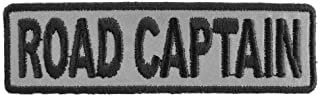 ROAD CAPTAIN Reflective Biker Motorcycle Embroidered Patch