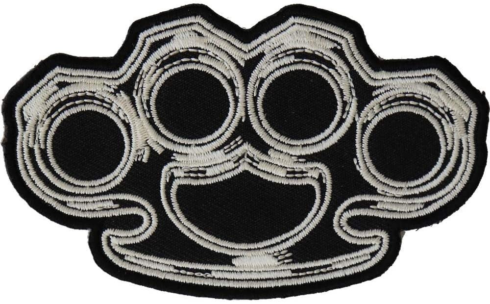 BRASS KNUCKLES Embroidered Patch