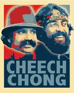 CHEECH CHONG Retro Sticker Decal - Funny Craft Supply
