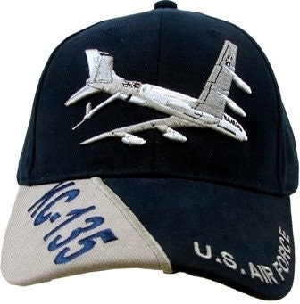 Air Force KC-135 Embroidered Cap Hat - United States Air Force USAF Military Stratotanker Aircraft