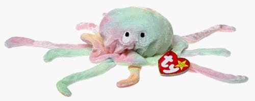 GOOCHY The Jellyfish Ty Beanie Baby Retired Beanbag Plush - New with Tags Vintage 1990s
