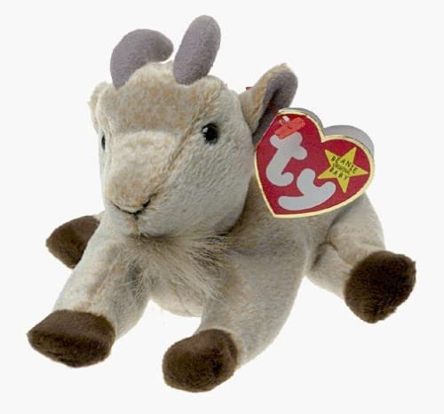 GOATEE The Goat Ty Beanie Baby Retired Beanbag Plush - New with Tags Vintage 1990s