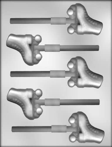ROLLER SKATE Sucker Chocolate Candy Mold -- Roller Skating Lolly Lollipop