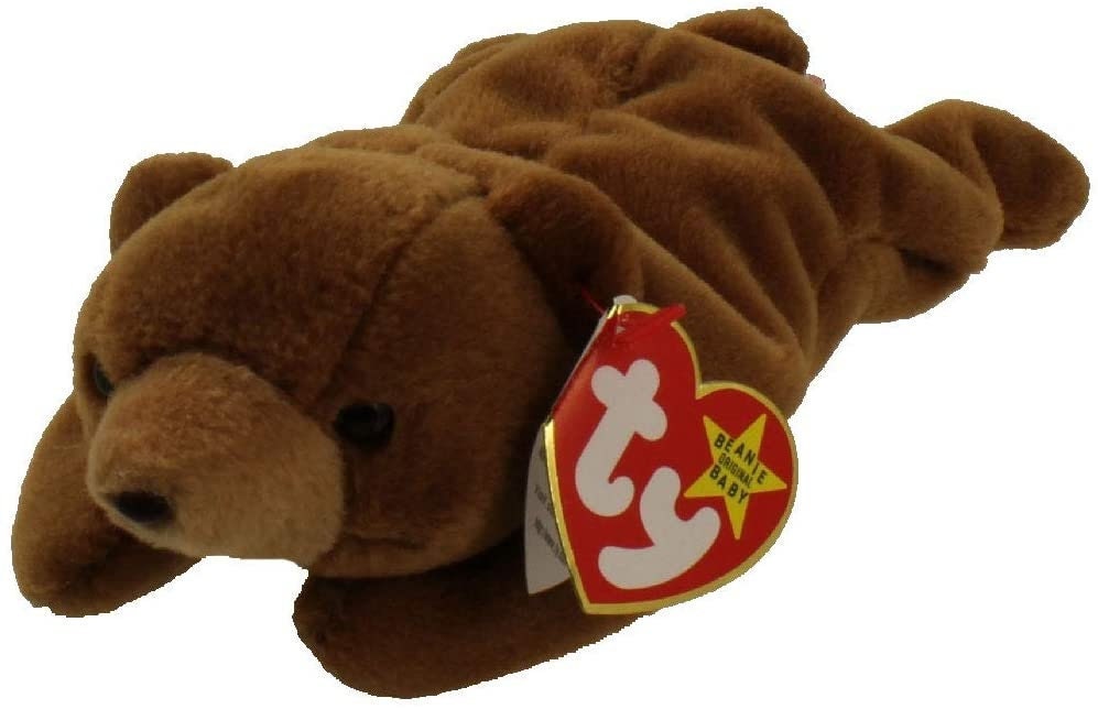 CUBBIE The Bear Ty Beanie Baby Retired Beanbag Plush - New with Tags