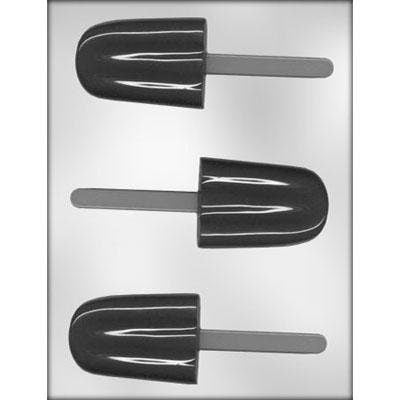 FUDGE BAR Sucker Chocolate Candy Mold -- Summer Treat Ice Cream Lolly Lollipop Craft Supply