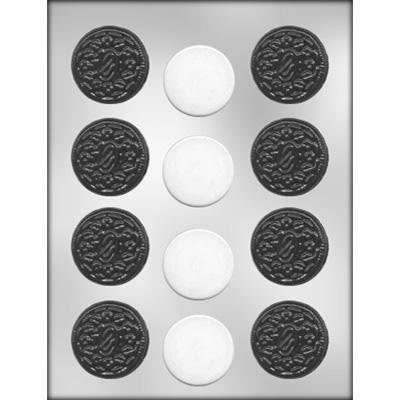 SANDWICH COOKIE Chocolate Candy Mold -- Cookies Sandwich Cookie Filling Craft Supply