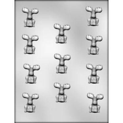 MOOSE Chocolate Candy Mold -- Bite Size Moose Woods Wild Animal Elk