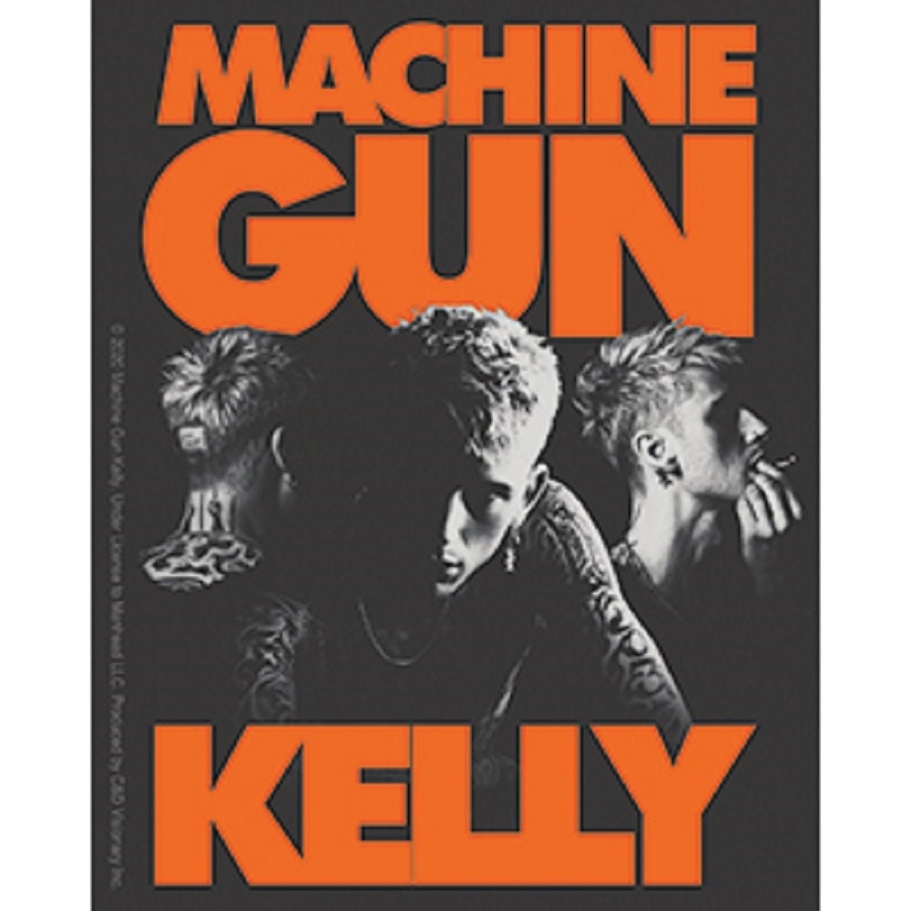 MACHINE GUN KELLY Image Magnet for Refrigerators and Lockers - Mgk Rapper