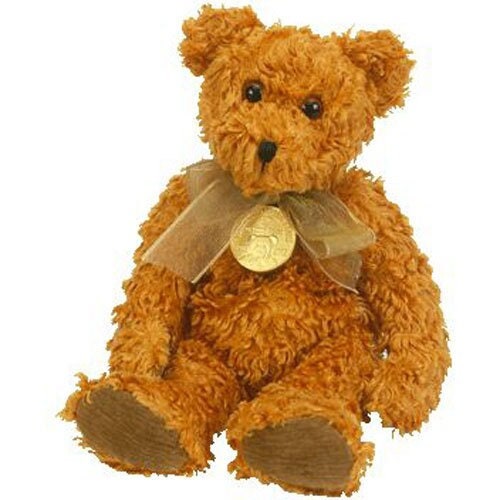 TEDDY the Bear (100th Anniversary Teddy) Ty Beanie Baby Beanbag Plush - New with Tags Vintage Retired 12/27/2002