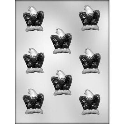 SITTING EAGLE Chocolate Candy Mold - Patriotic American Eagle Craft Supply