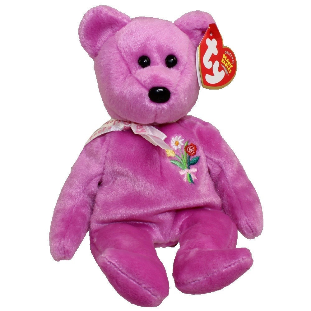 MOTHER 2004 the Bear Ty Beanie Baby Beanbag Plush - New with Tags Vintage Retired
