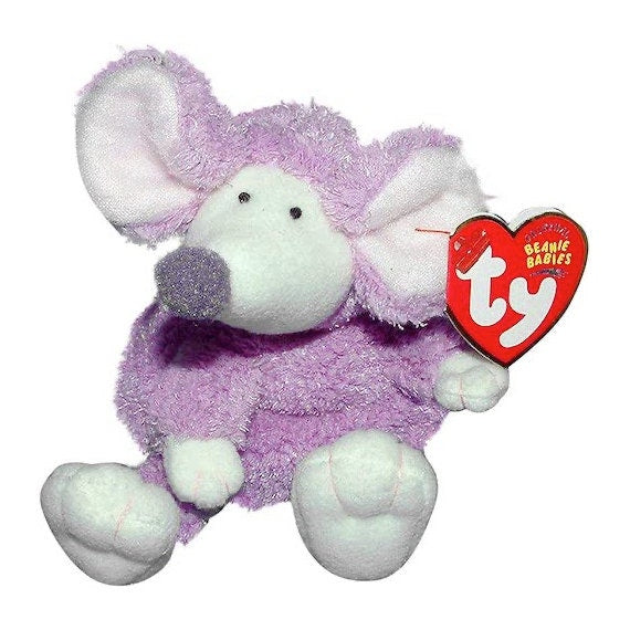 RATZO the Mouse Ty Beanie Baby Beanbag Plush - New with Tags Vintage Retired