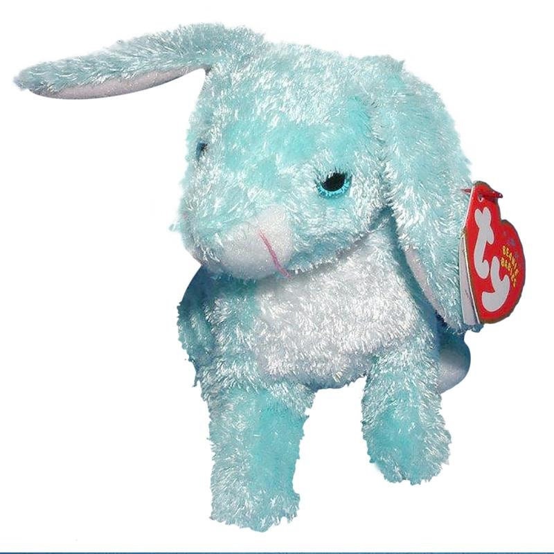 SPRING the Rabbit Ty Beanie Baby Retired Beanbag Plush - New with Tags Vintage 1990s