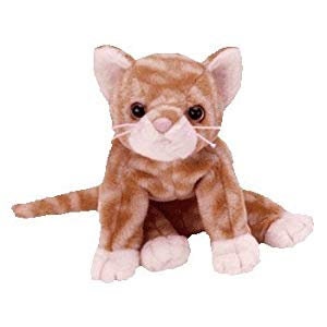 AMBER The Cat Ty Beanie Baby Retired Beanbag Plush - New with Tags Vintage 1990s