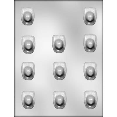 FIREMAN HAT Chocolate Candy Mold -- Bite Size Pieces Fire Fighter, Helmet, Truck, Boots, Firefighter Craft Supply