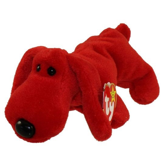 ROVER the Dog Ty Beanie baby Retired Beanbag Plush - New with Tags Vintage 1990s