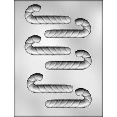 CANDY Cane Chocolate Candy Mold -- Soap Craft Supply-