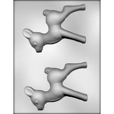 3D DEER Chocolate Candy Mold -- Soap Craft Supply-